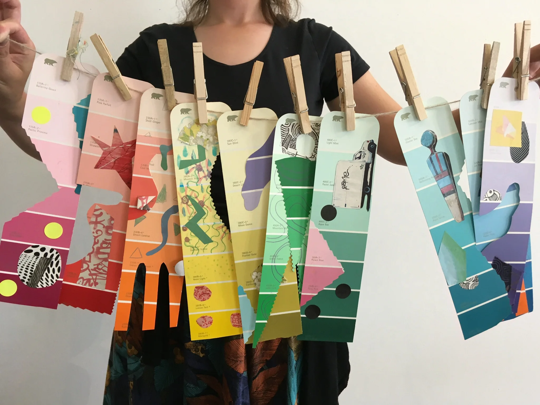 DIT (Do-It-Together) Collaborative Paint Chip Banner