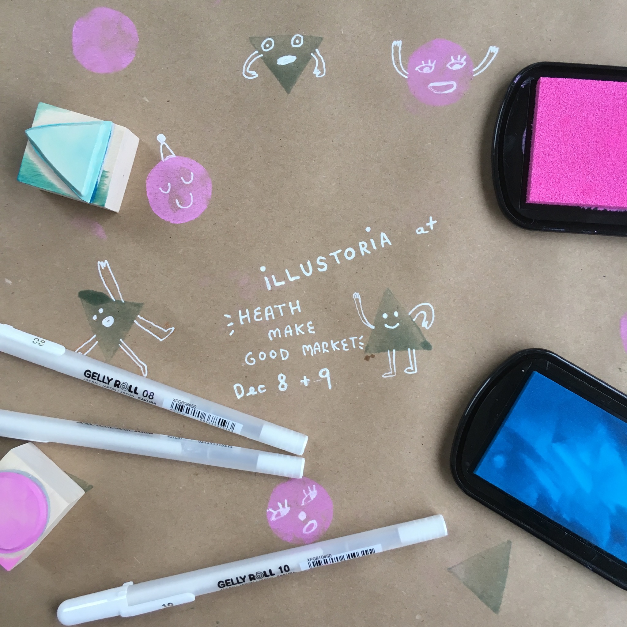 Illustoria at Heath SF's Make Good Market