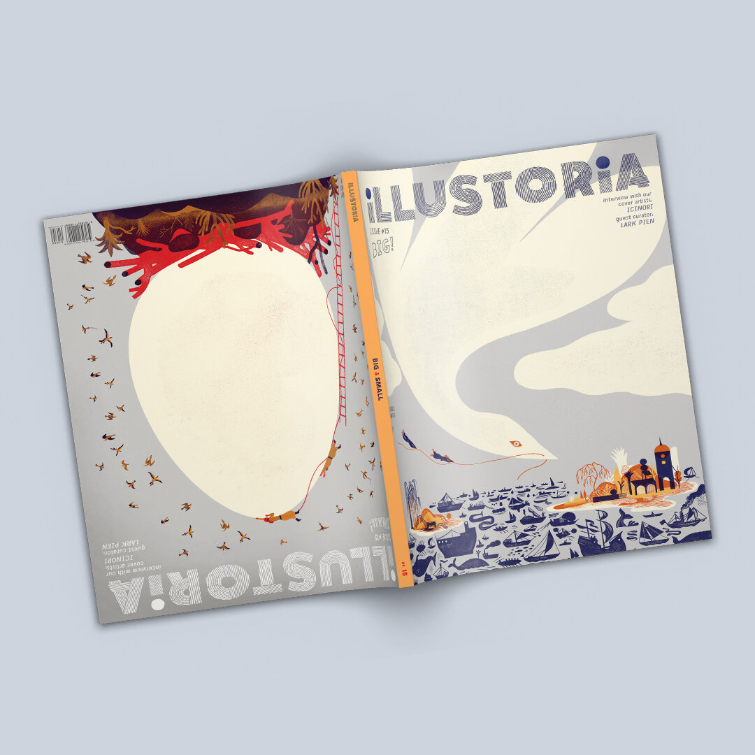 Amazing news for Illustoria fans out there... lots of back issues have been unearthed 📦️ These issues were completely sold out, and now they're BACK❕️What's more, now through Sunday, December 17th, back-issues are HALF-OFF 😯 Grab these fantastic ed