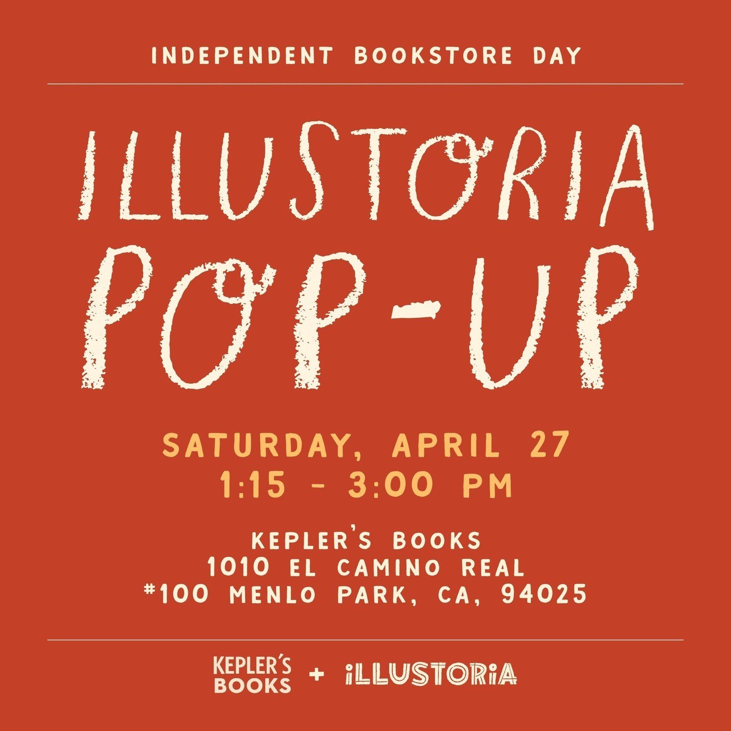 🥁 We are thrilled to join @keplersbooks on Saturday, April 27, for Independent Bookstore Day 🥁 ⁠
⁠
Join us as illustrator Jade Howe @jadehowdy leads a rad Animal Portrait Workshop 🐯✏️. Afterward, a troupe of incredible authors (including Dave Egge