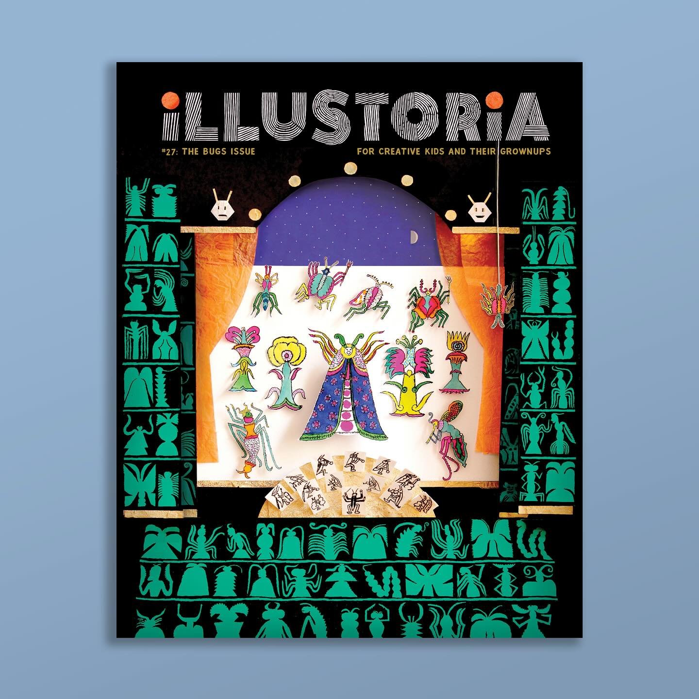 🦋Get ready to spread your wings and fly, burrow as deep as you can go, and march with your ten thousand closest friends, because our summer issue is coming next month: Illustoria #27: Bugs! 🐛🐞🦂

The latest issue of our beloved magazine for young 