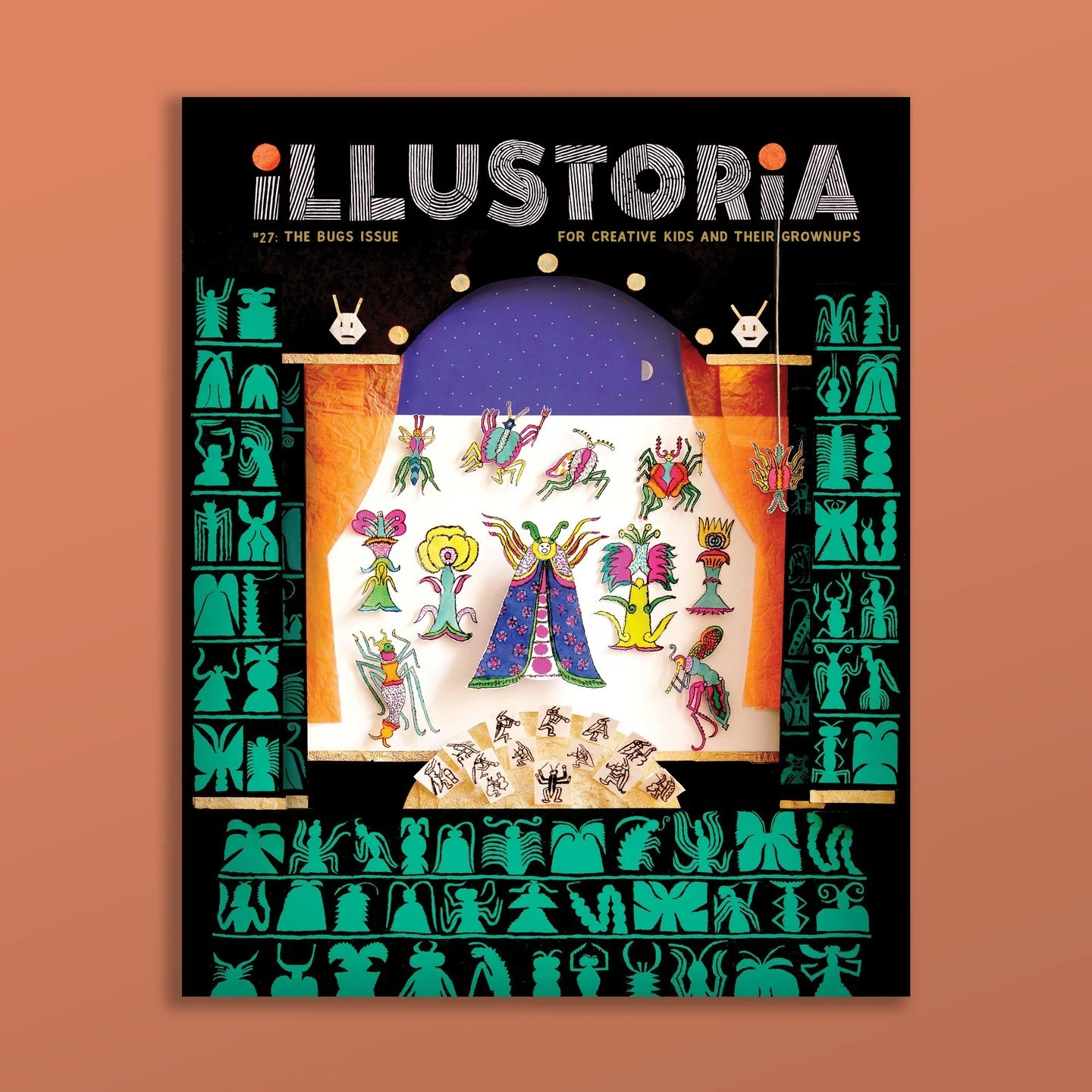 Calling all bookworms 🪱 beetle fans 🎶🪲 and love bugs 💕.... Illustoria's Issue 27: BUGS is HERE! ⁠
⁠
🐞 📣To celebrate this vibrant, breathtaking issue, we&rsquo;re offering $7 off subscriptions until Sunday, August 10th 🐞📣⁠
⁠
In this issue&mdas