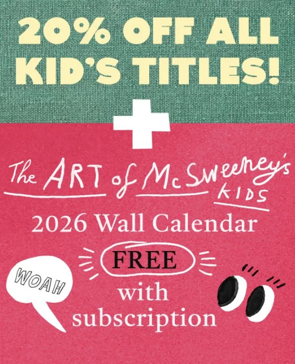 Major news! Now until Sunday night, we're offering 20% off all kids' titles at ⁠
@mcswys as part of our Annual Advent Calendar Sale! Stock up your library, find your new favorite bedtime read, and enjoy some truly unbeatable bargains (discount applie