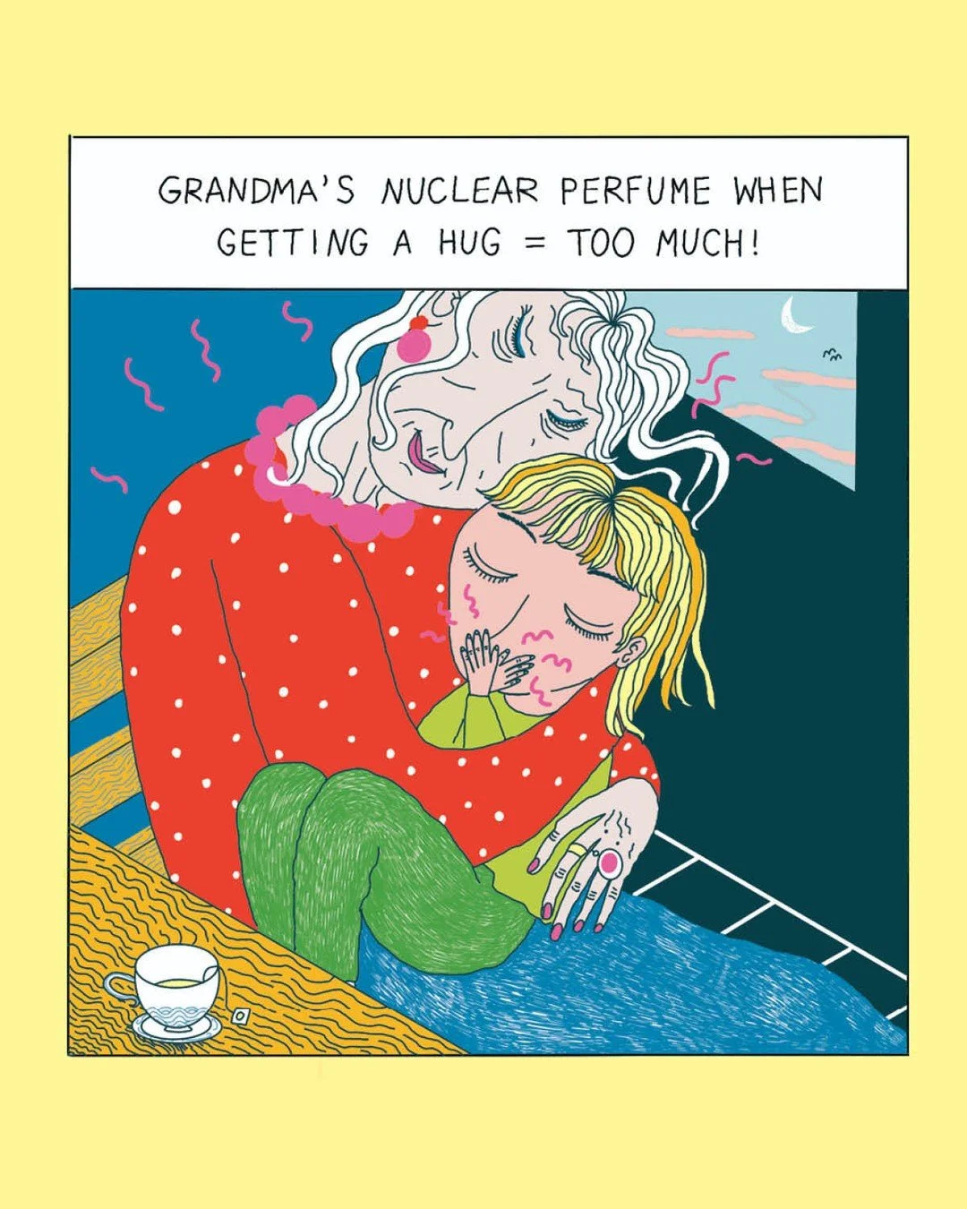 In Illustoria's latest issue themed SMELLY 👃🏾, contemplate the ~complexities~ of scent with our long-time guest writers Jessixa &amp; Aaron Bagley @jessixabagley @aaronbagley and fantastic Argentinian illustrator PowerPaola @powerpaola. 🫂🌸🌷 ⁠
⁠
