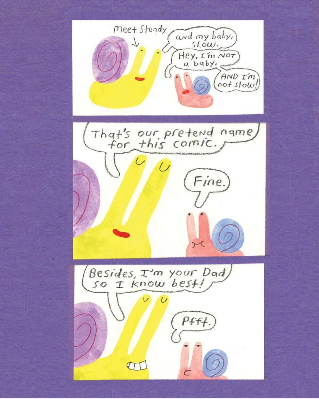 Some sugary sweetness for your Friday 🍰🌼 We adore this comic written by Aaron Piland @aaron.stardust, illustrated by Weng Pixin @pixmadeobjects. Find it in our Desserts themed issue! Subscribe via link in bio or store.mcsweeneys.net 🐌🐌🐌🐌