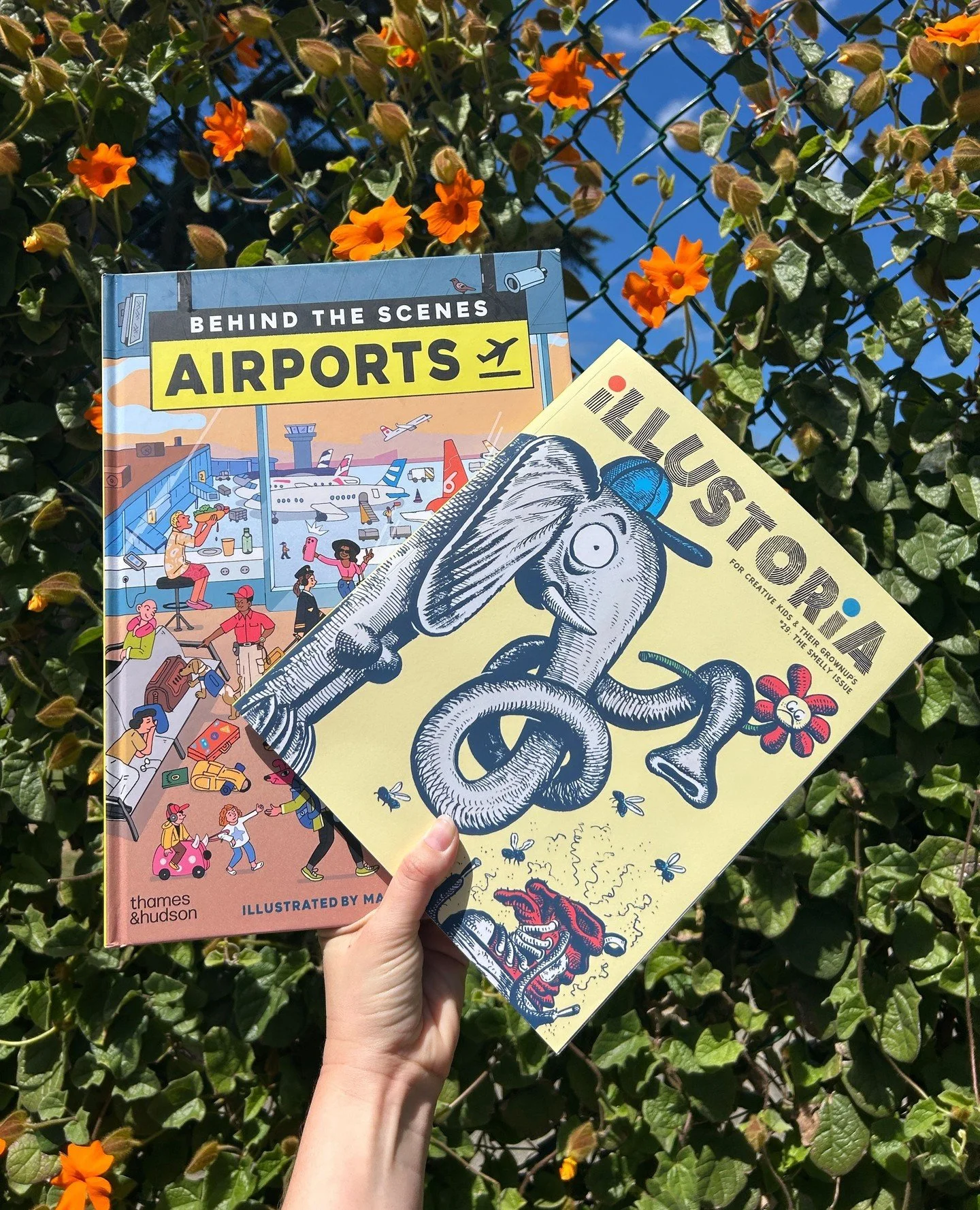 🚨 GIVEAWAY!🚨Win a copy of &ldquo;Airports: Behind the Scenes&rdquo;, illustrated by Maxim Usik usjara, and Illustoria&rsquo;s latest Issue 29: Smelly! 👃🛬⁠
⁠
TO ENTER THIS GIVEAWAY:⁠
1. Like this post⁠
2. Follow @thamesandhudsonusa and @illustoria