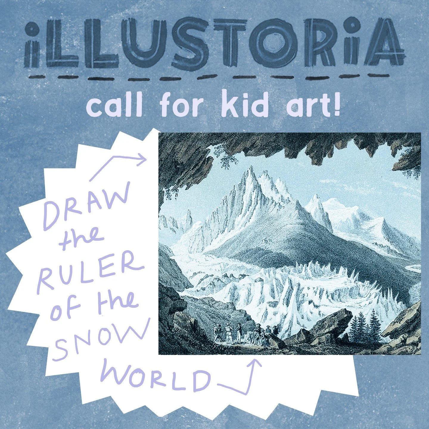 Call for Kid Art! This is an opportunity for a talented artist (14 years old and younger) to have their work published in the next print issue of the magazine.⁠ ☃️ Deadline: Tuesday, May 26, 2026 ☃️⁠
⁠
Summer might be on it's way🌞... but here's an w