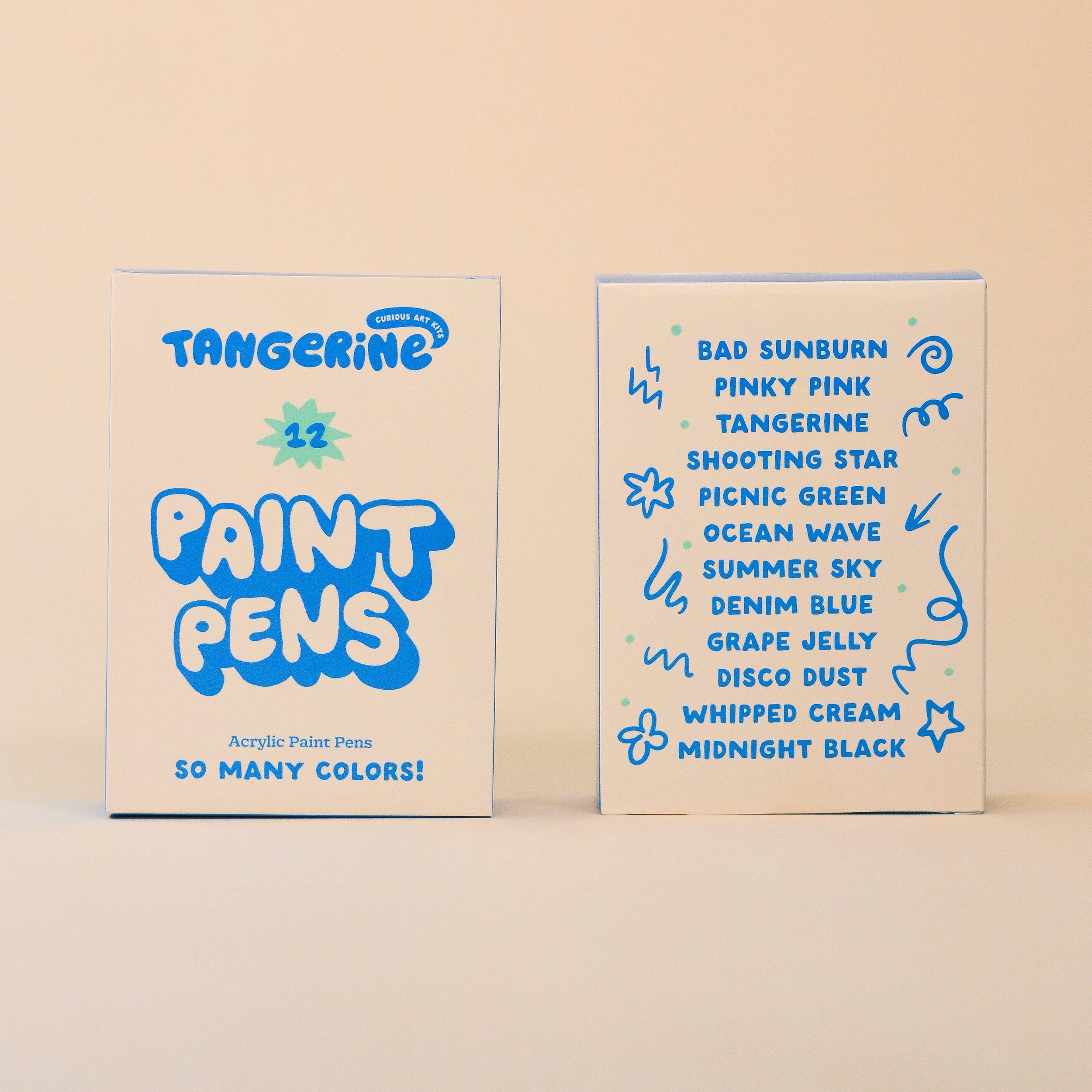Tangerine Art Kits Paint Pens