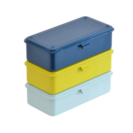 Stack of Toyo metal tool boxes
