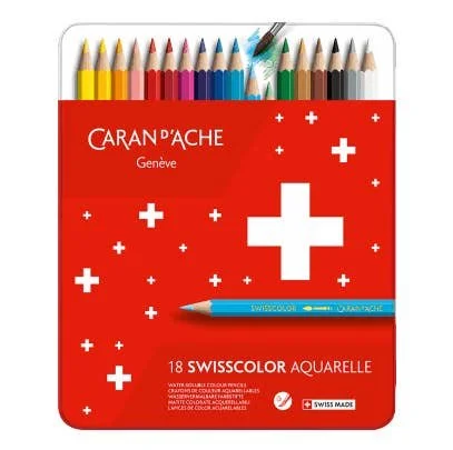 Caran d'Ache Water-soluble Pencils Set