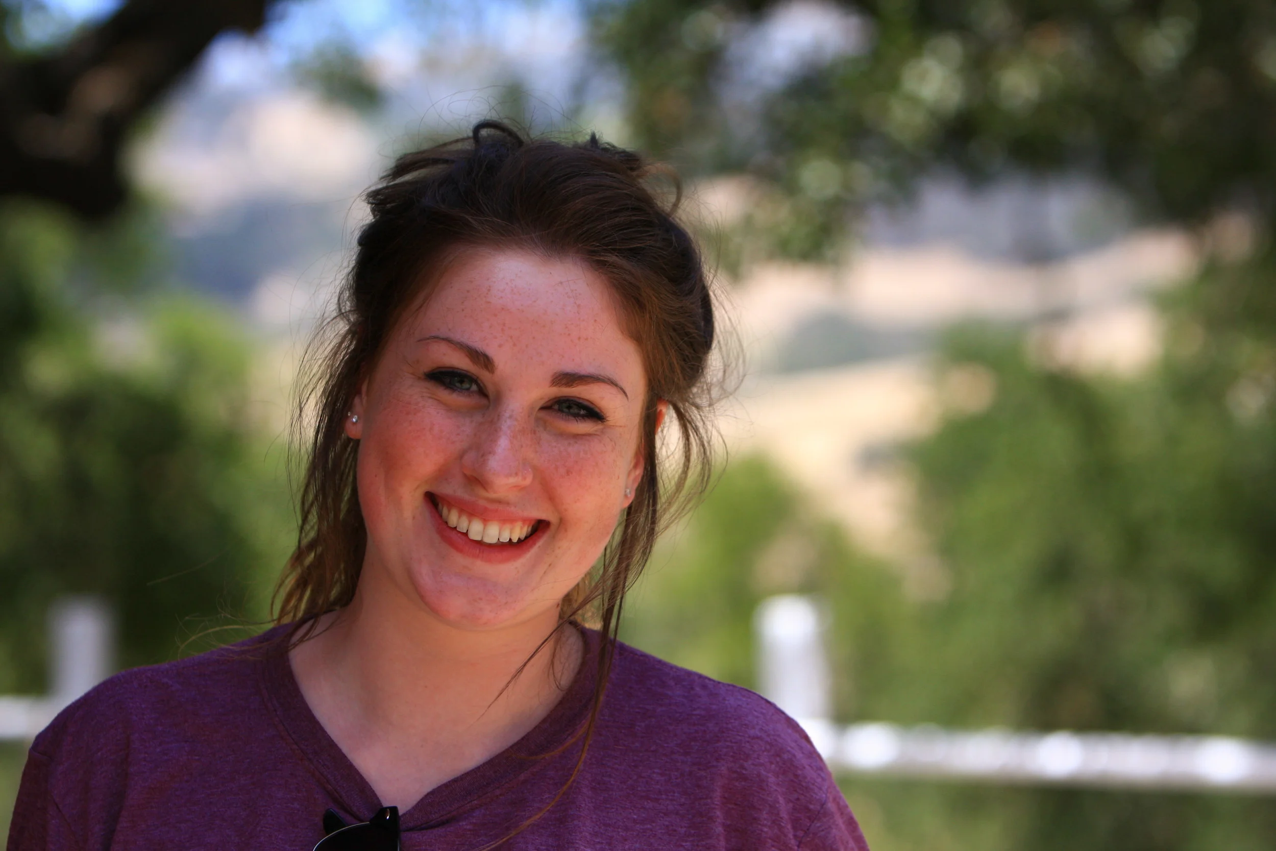 Highschool Senior at the Hire Riding Ring