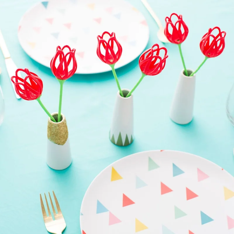 3D Printed Roses