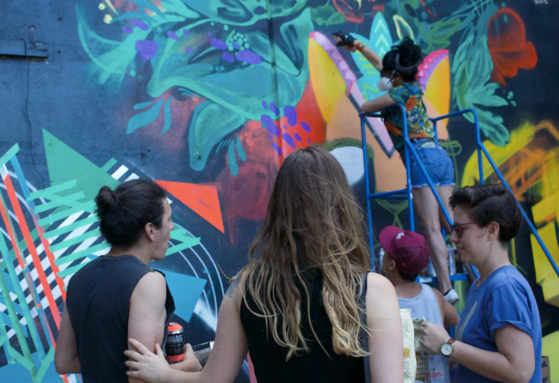 Live Community Mural