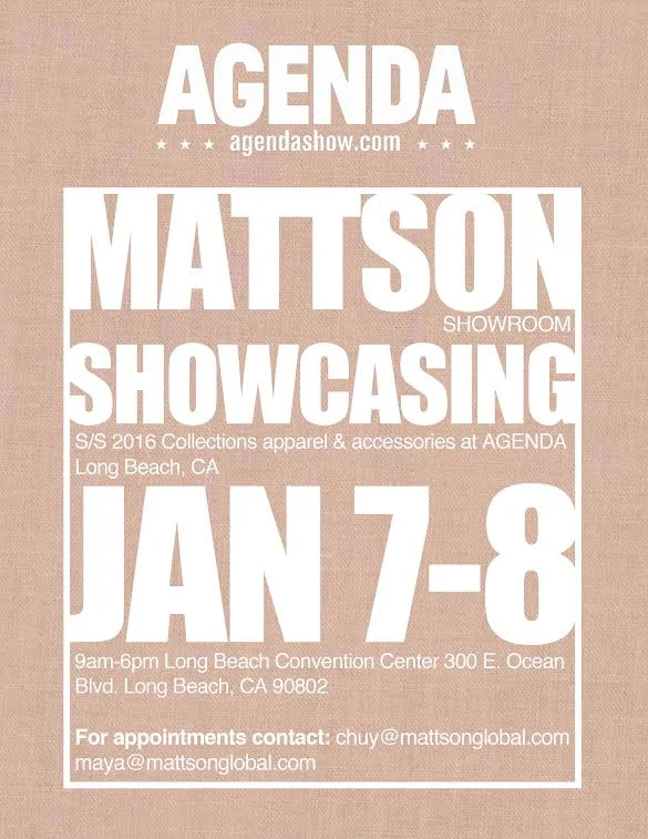 Mattson Agenda Trade show Ad 2 of 2