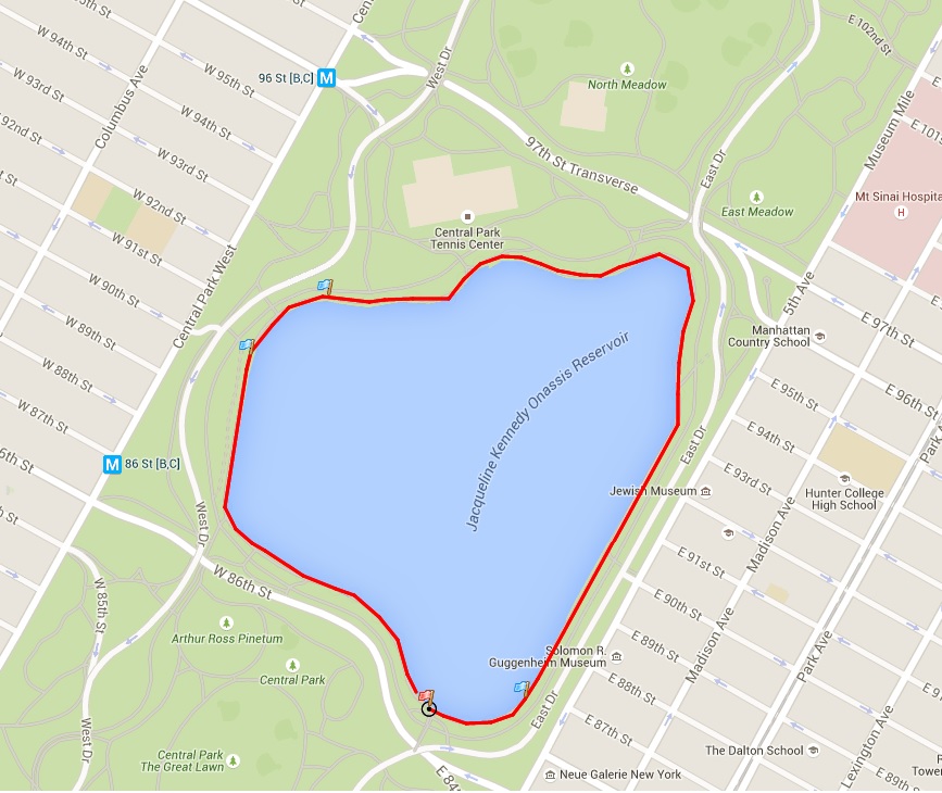 Central Park Reservoir Loop