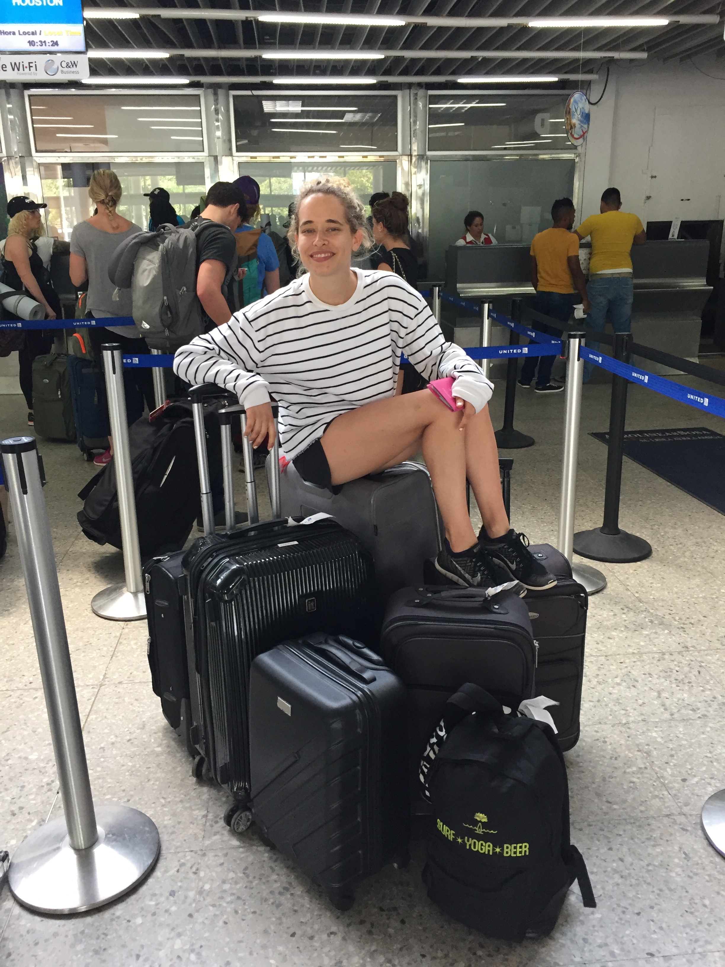 travel light... unless you're a leader