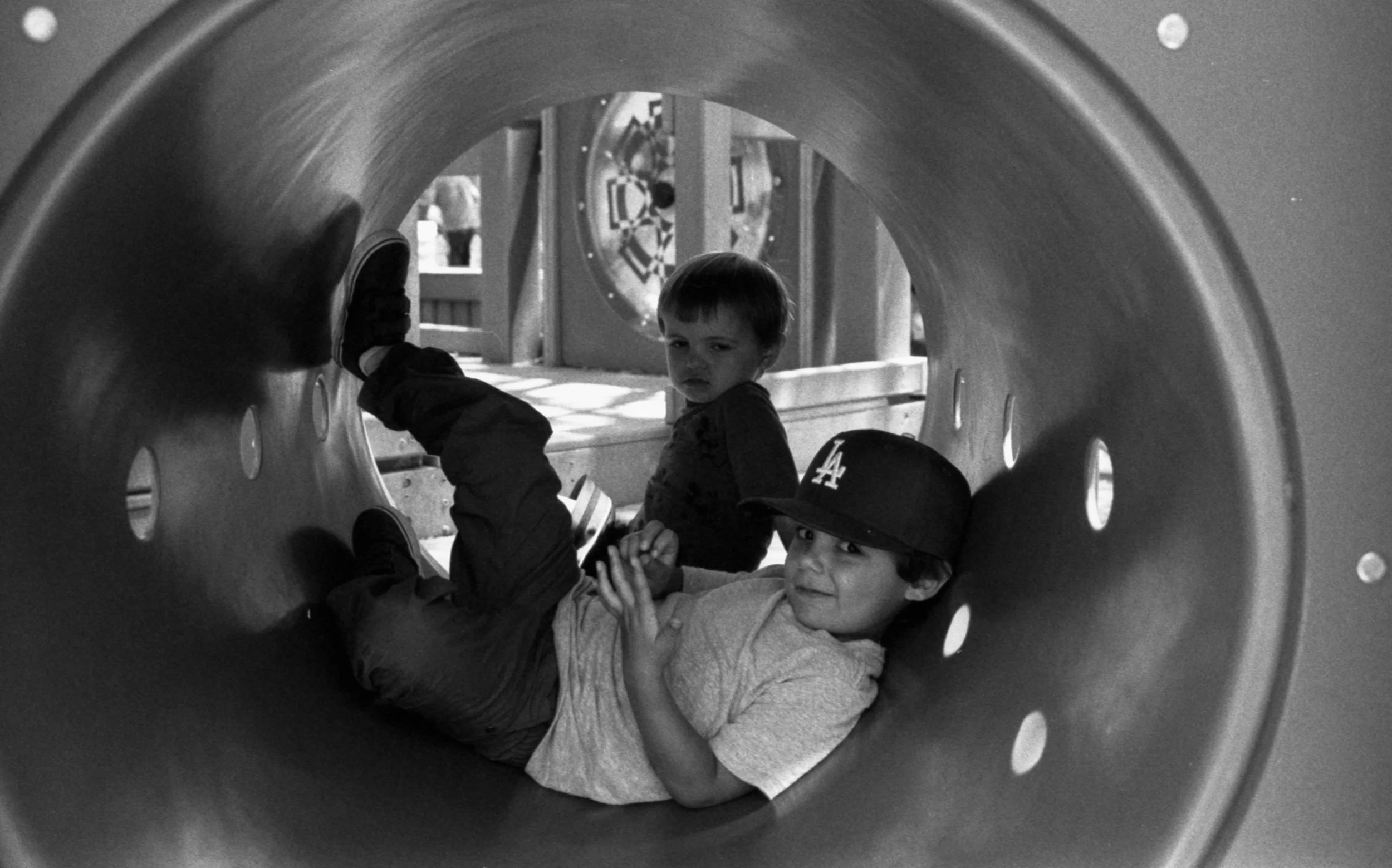 Kai and Hudson Eureka tunnel.jpg