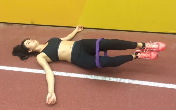 Hip Roll Mobility with Yoga Strap (45-degrees)
