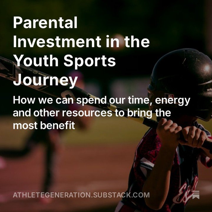 Key considerations and some principles to help parents with a strategy to ensure that the resources they invest in their kid's youth sports participation actually benefit their long-term development.
Full read free to access via the Athlete Generatio