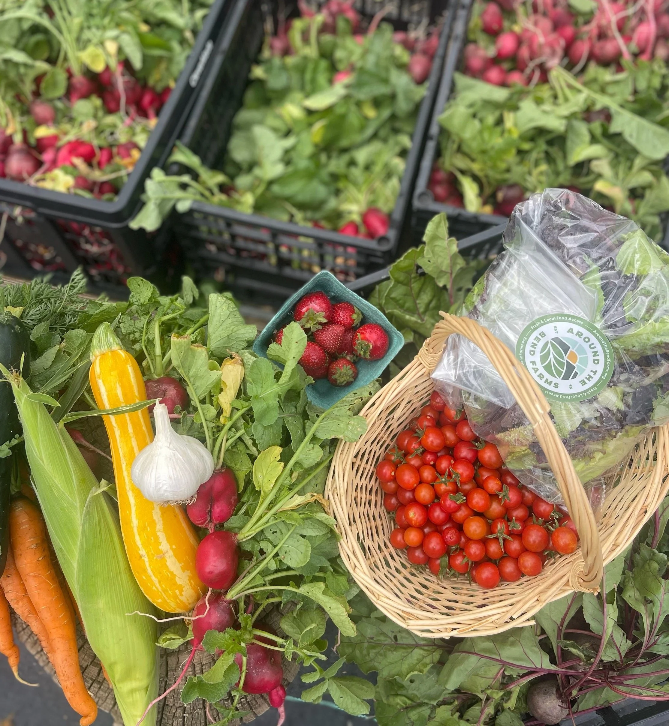 bountiful harvest from our farms in Bend and Madras