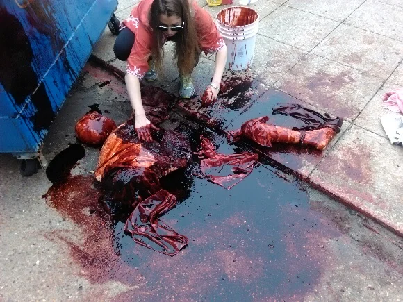 Zombie Attack Victim