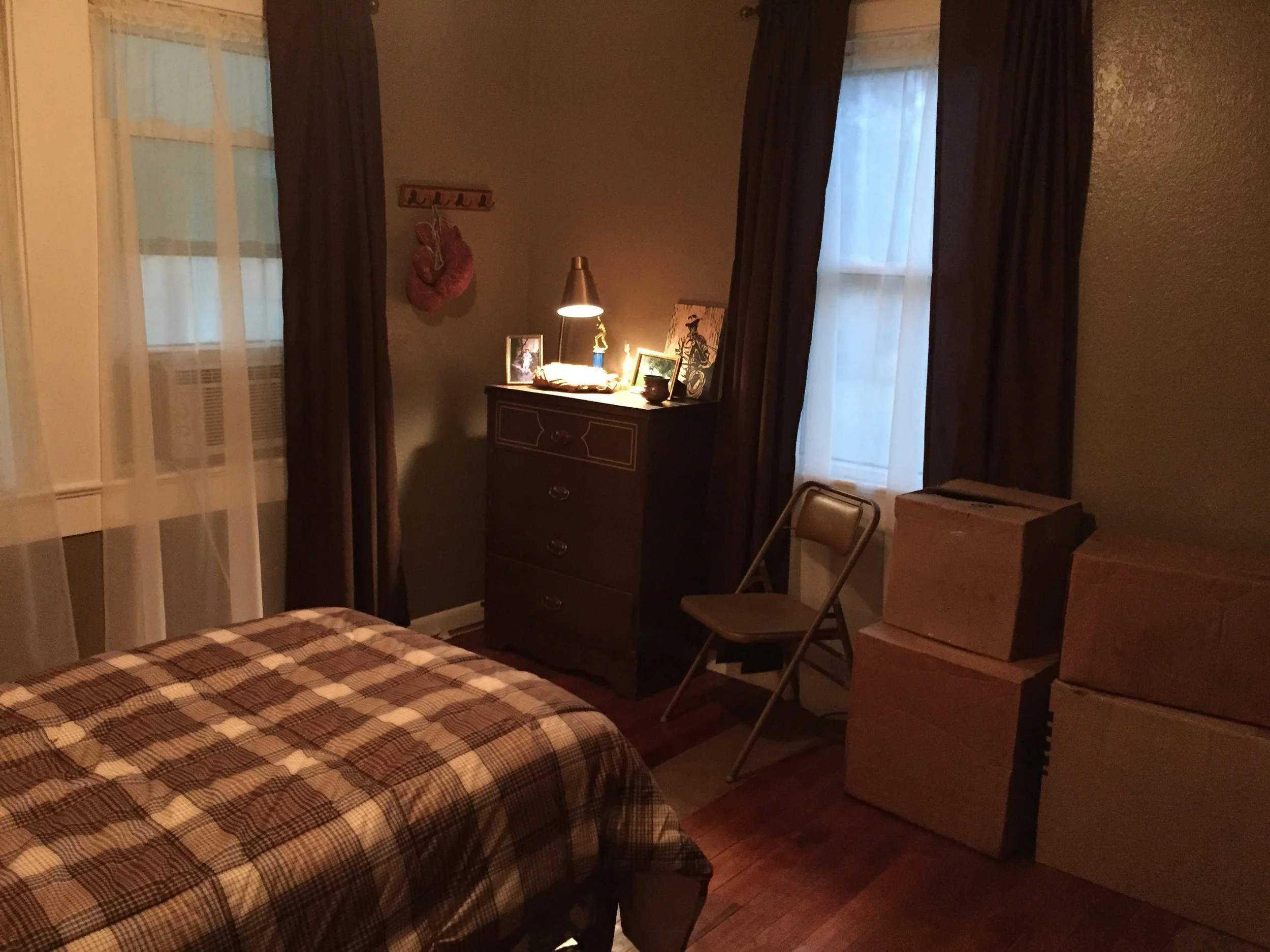 Vincent's childhood bedroom