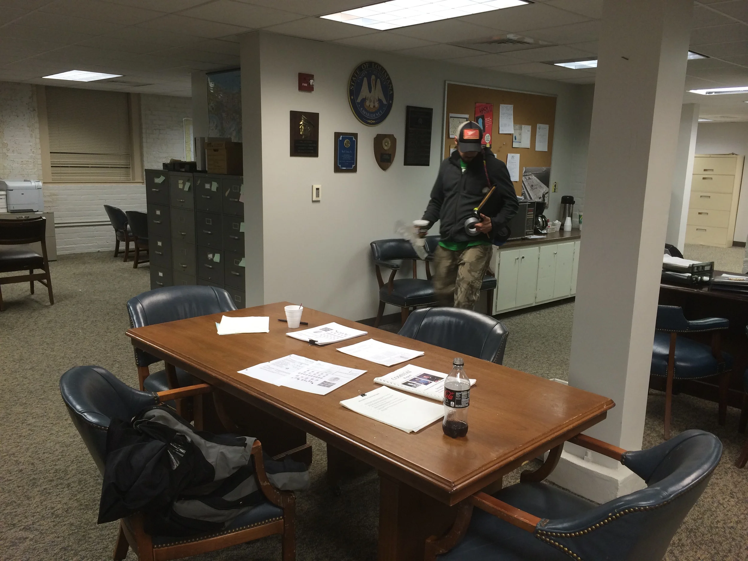 Police Bullpen - AFTER