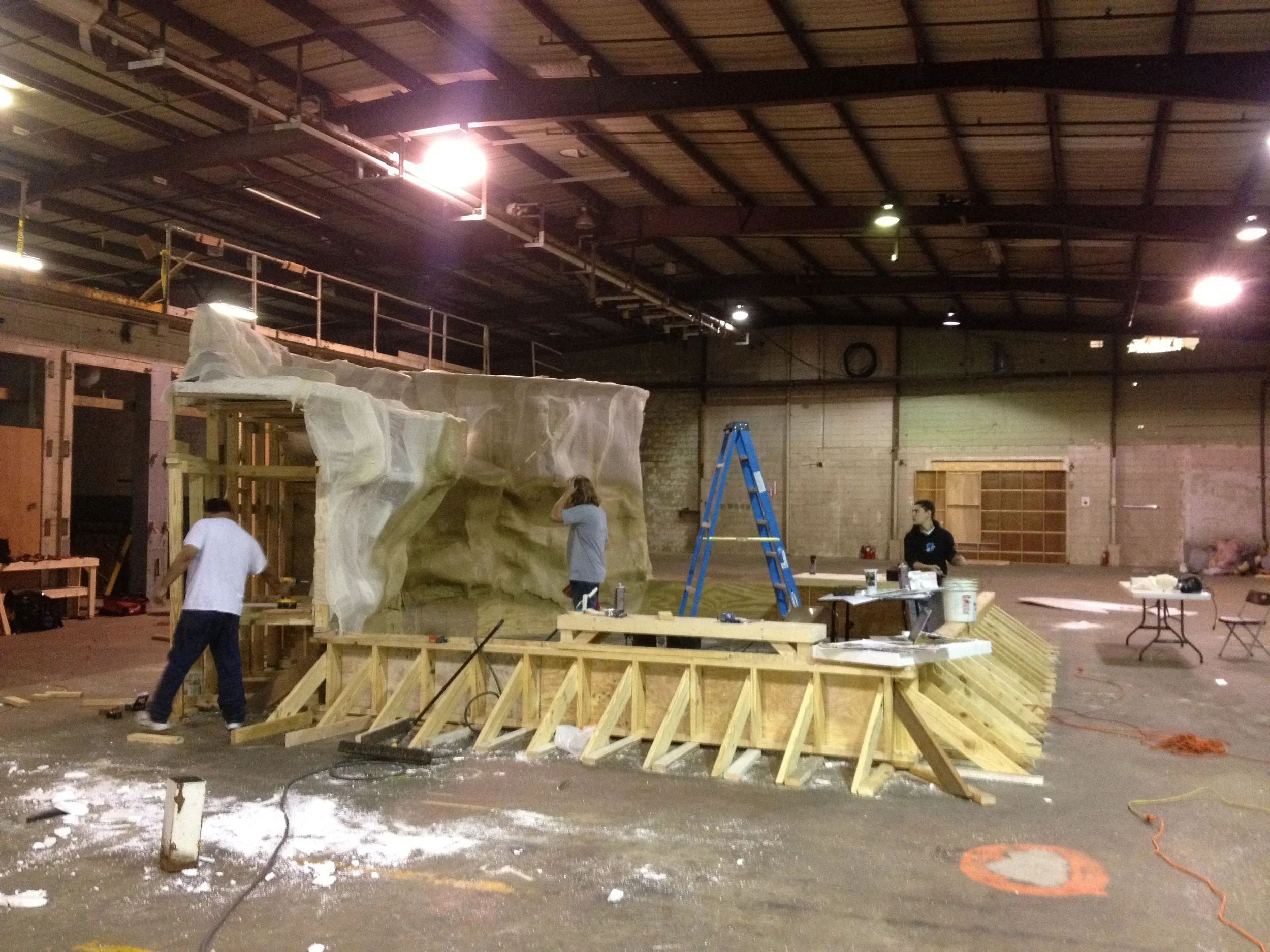 Trevi Fountain - in progress