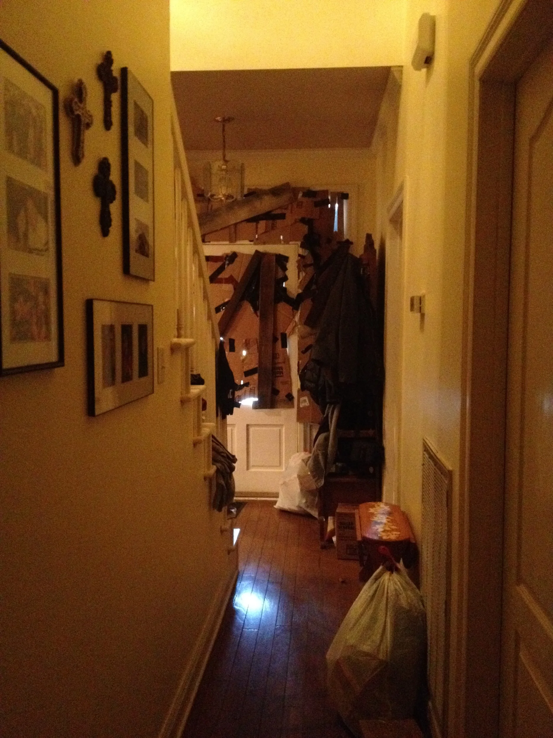 Shuttered Family Home, After Viral Outbreak