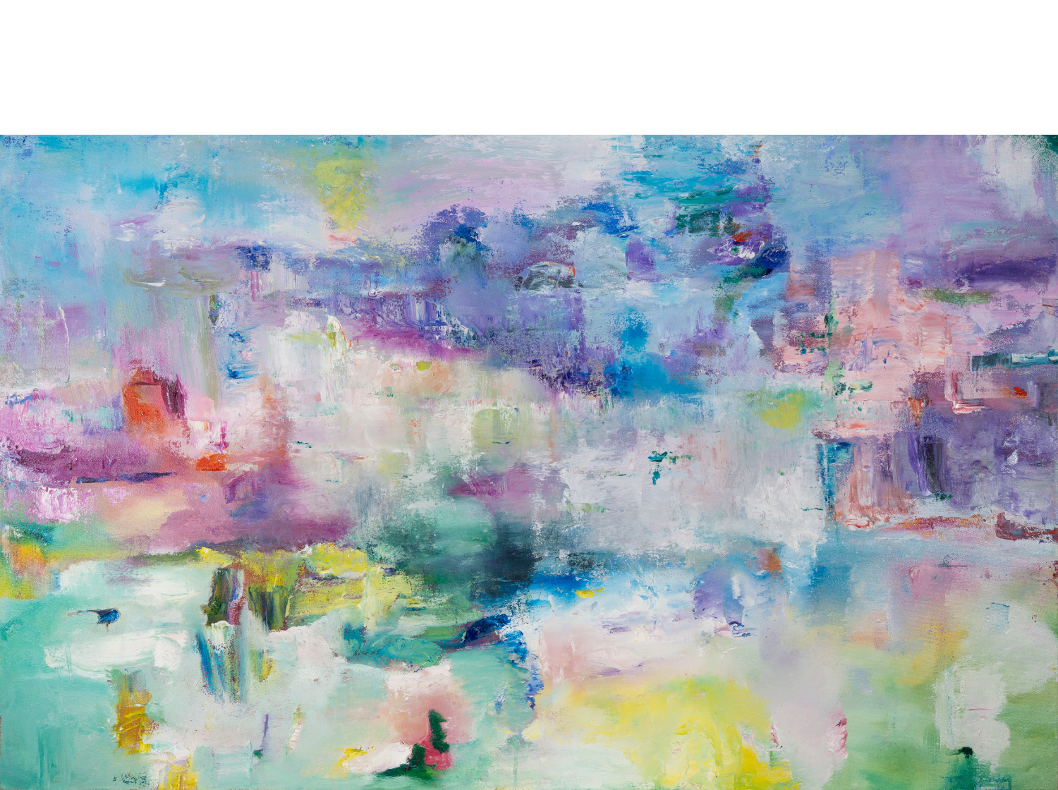 Ruth Feldman, Painting — Leaping Clear