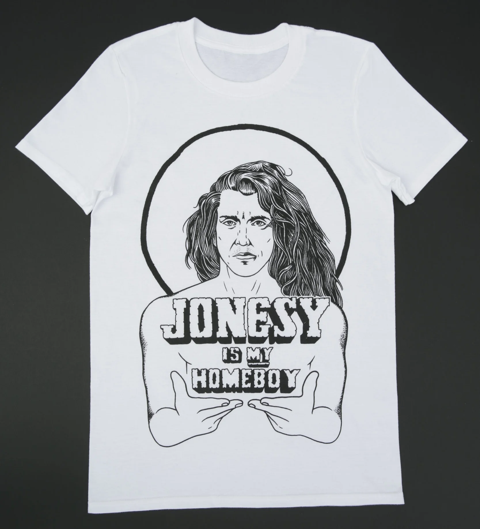 Jonesy Is My Homeboy T-Shirt (White)