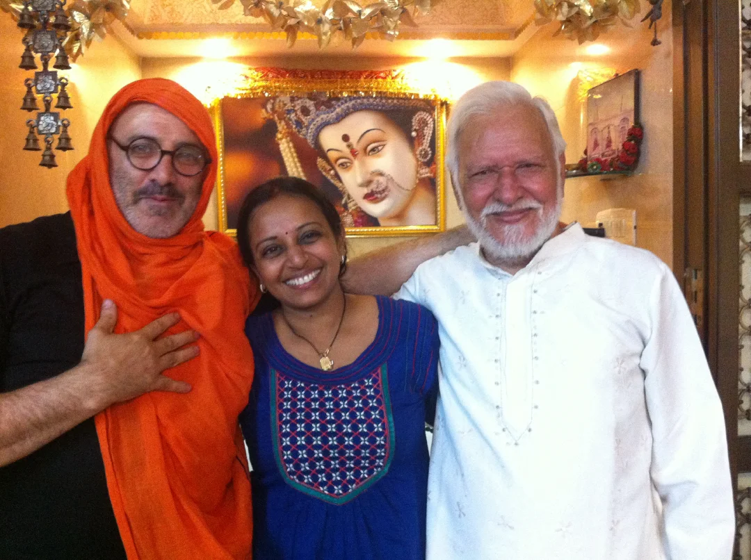 Tji with Priti and Prakash