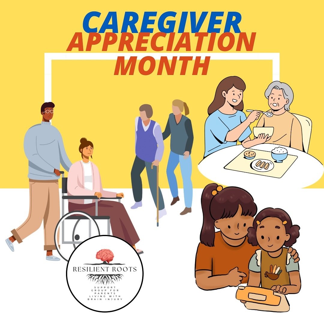 Resilient Roots Support Group for Parents Living with Brain Injury would like to thank all the caregivers this Caregiver Appreciation Month!

Many parents living with brain injury are also caregivers. You are seen, loved &amp; appreciated! I hope you