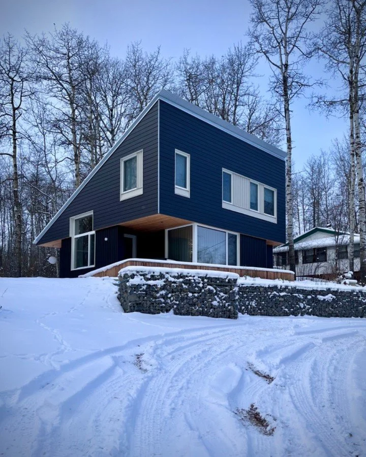 Winter at Lakeview cabin