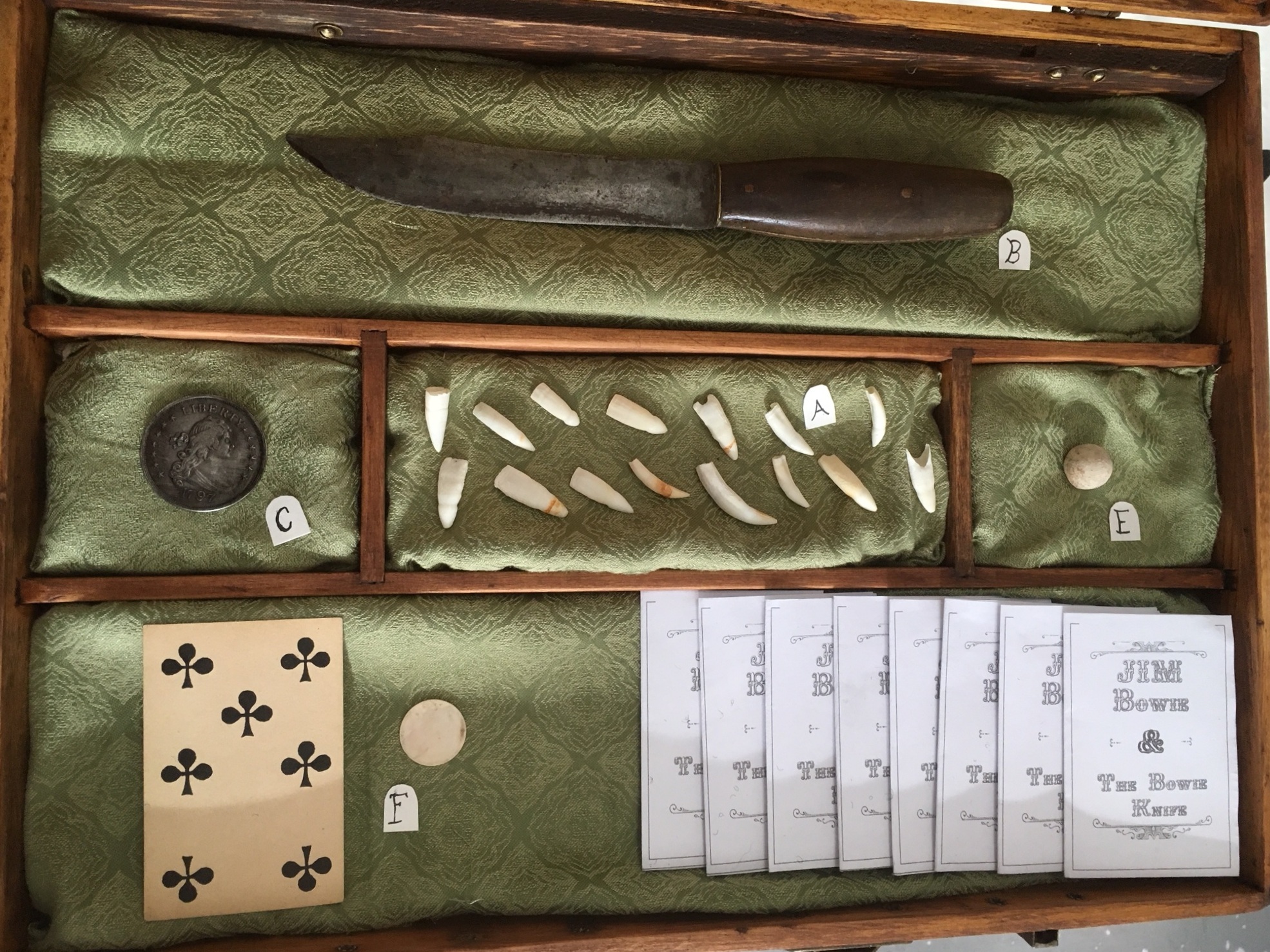 Jim Bowie Dime Museum, 2018