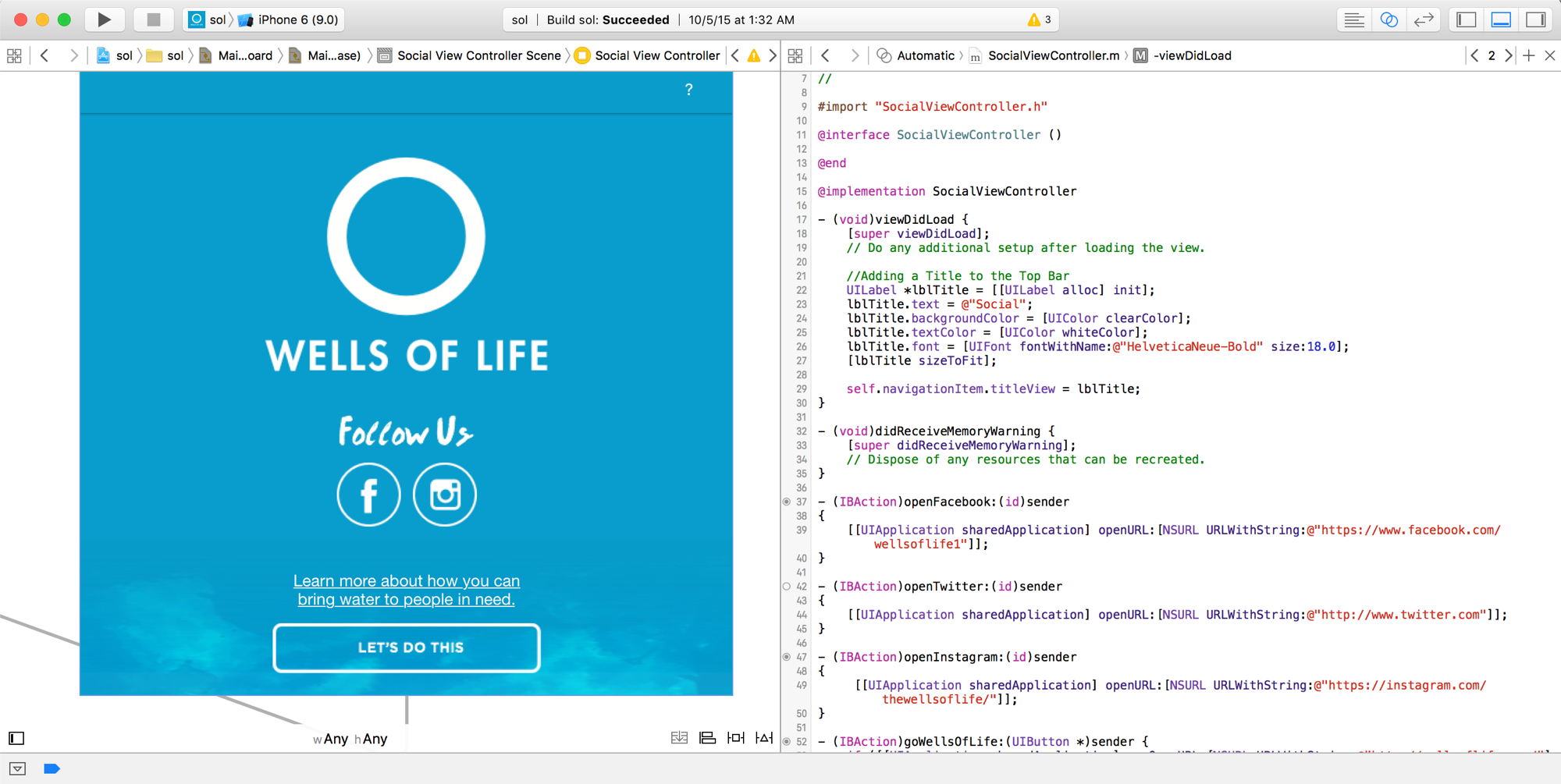So what does it look like using Xcode to build the iOS version of our storybook app?&nbsp;