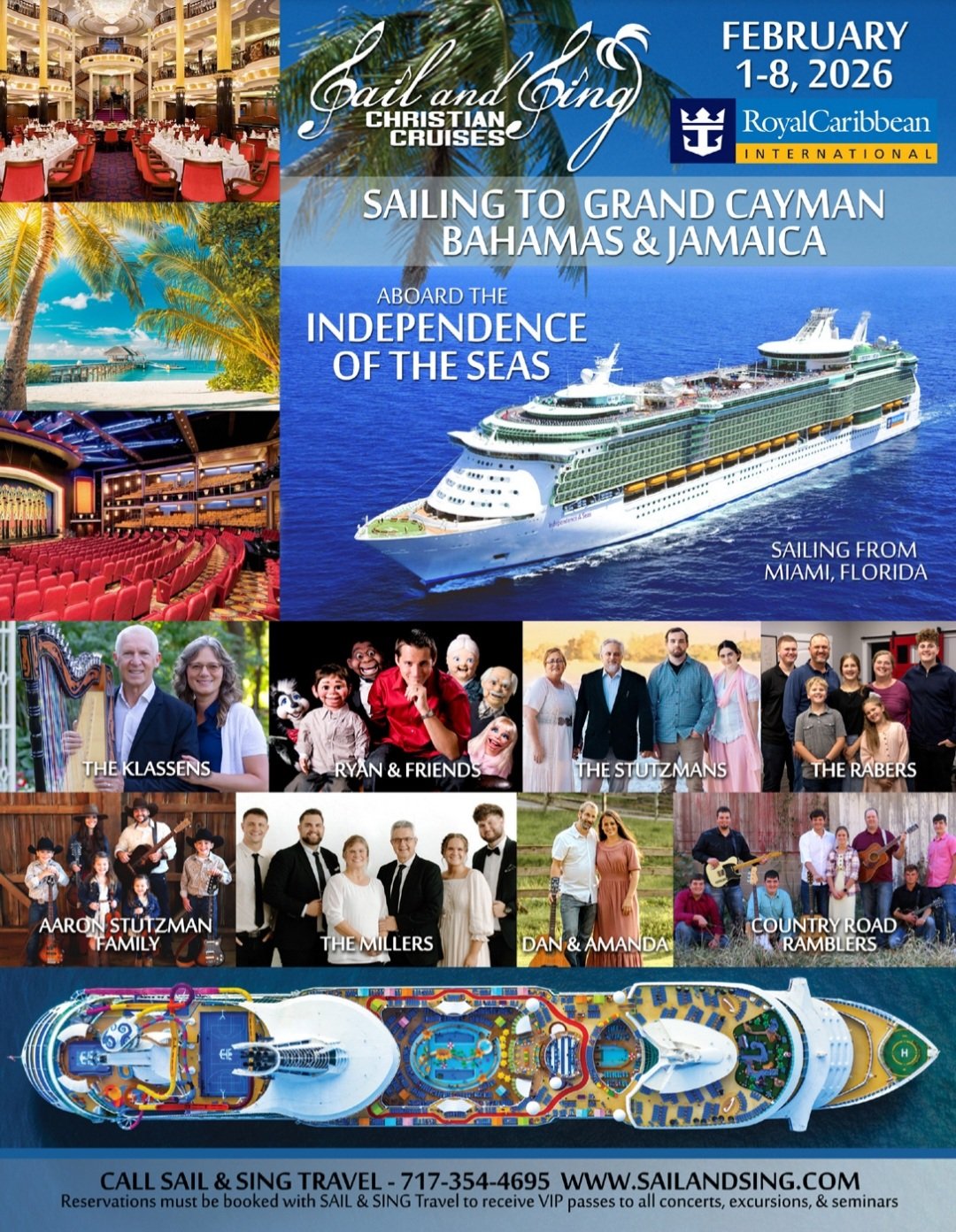 Sail N Sing Christian Cruise/Royal Carribean 