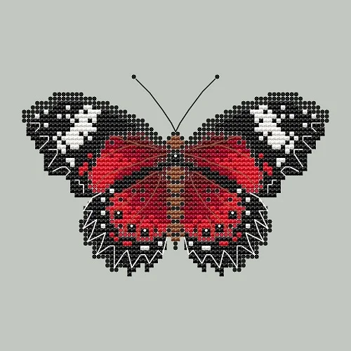 Lacewing Butterfly — Shannon Christine Designs Cross Stitch Patterns