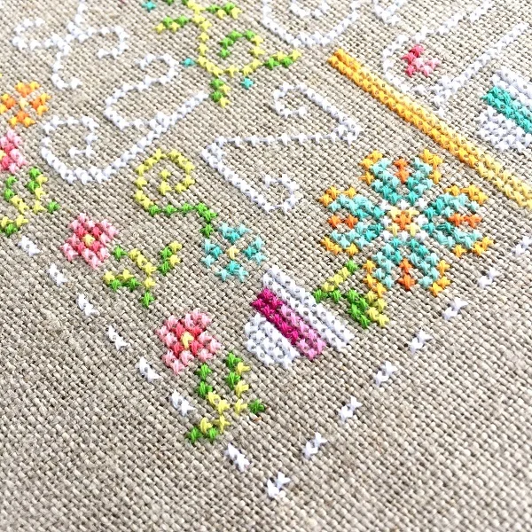 Funky Spring Sampler — Shannon Christine Designs Cross Stitch Patterns