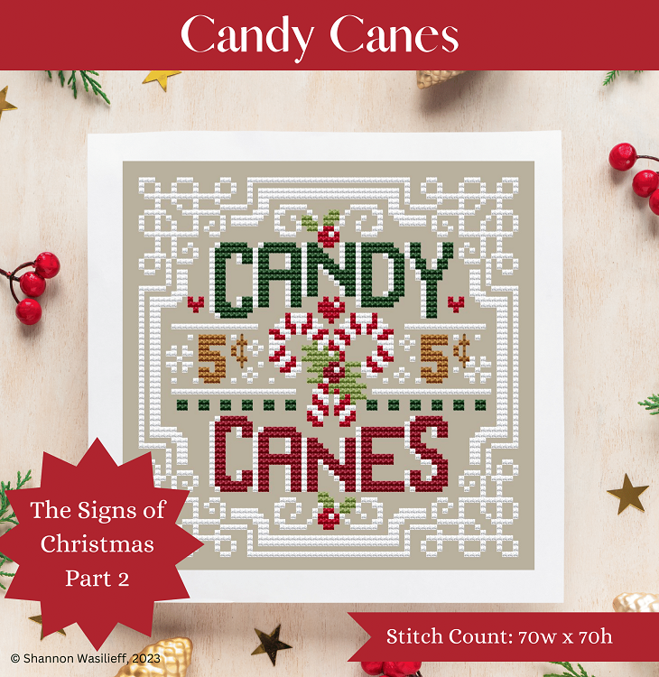Signs of Christmas Part 2, Candy Canes — Shannon Christine Designs ...