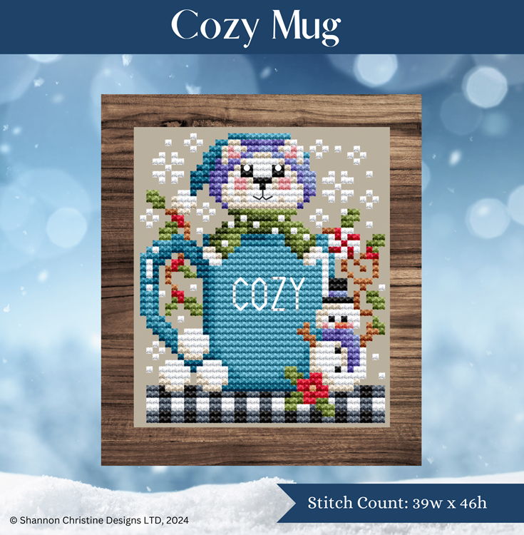 Cozy Mug — Shannon Christine Designs Cross Stitch Patterns