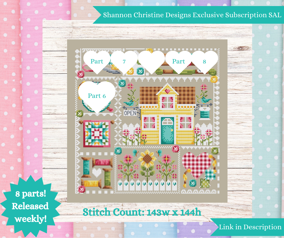 Facebook Subscription — Shannon Christine Designs Cross Stitch Patterns