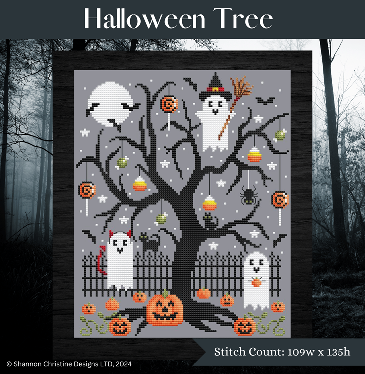 Halloween Cross Stitch — Shannon Christine Designs Cross Stitch Patterns