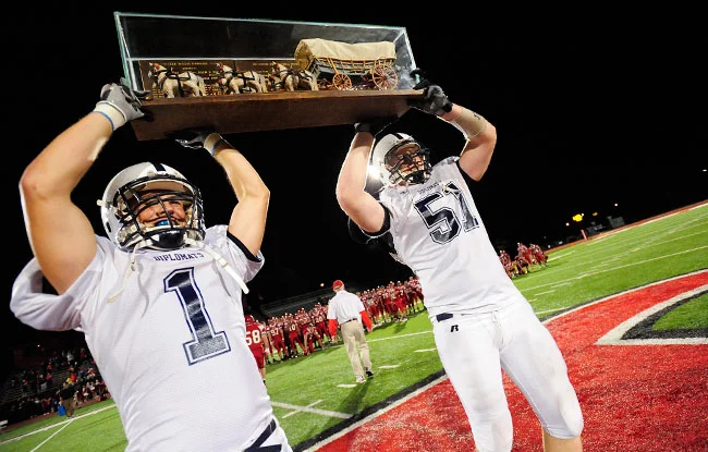 Football: Diplomats Claim the Wagon