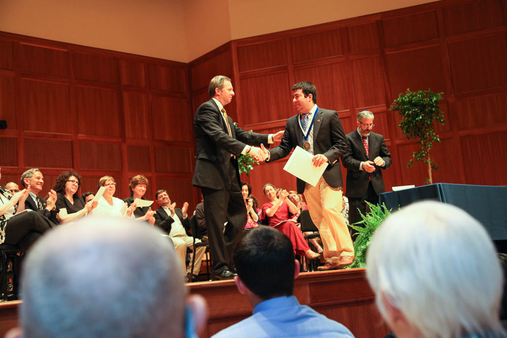 F&M Honors Seniors, Including First Dick Winters '41 Leadership Award Winner