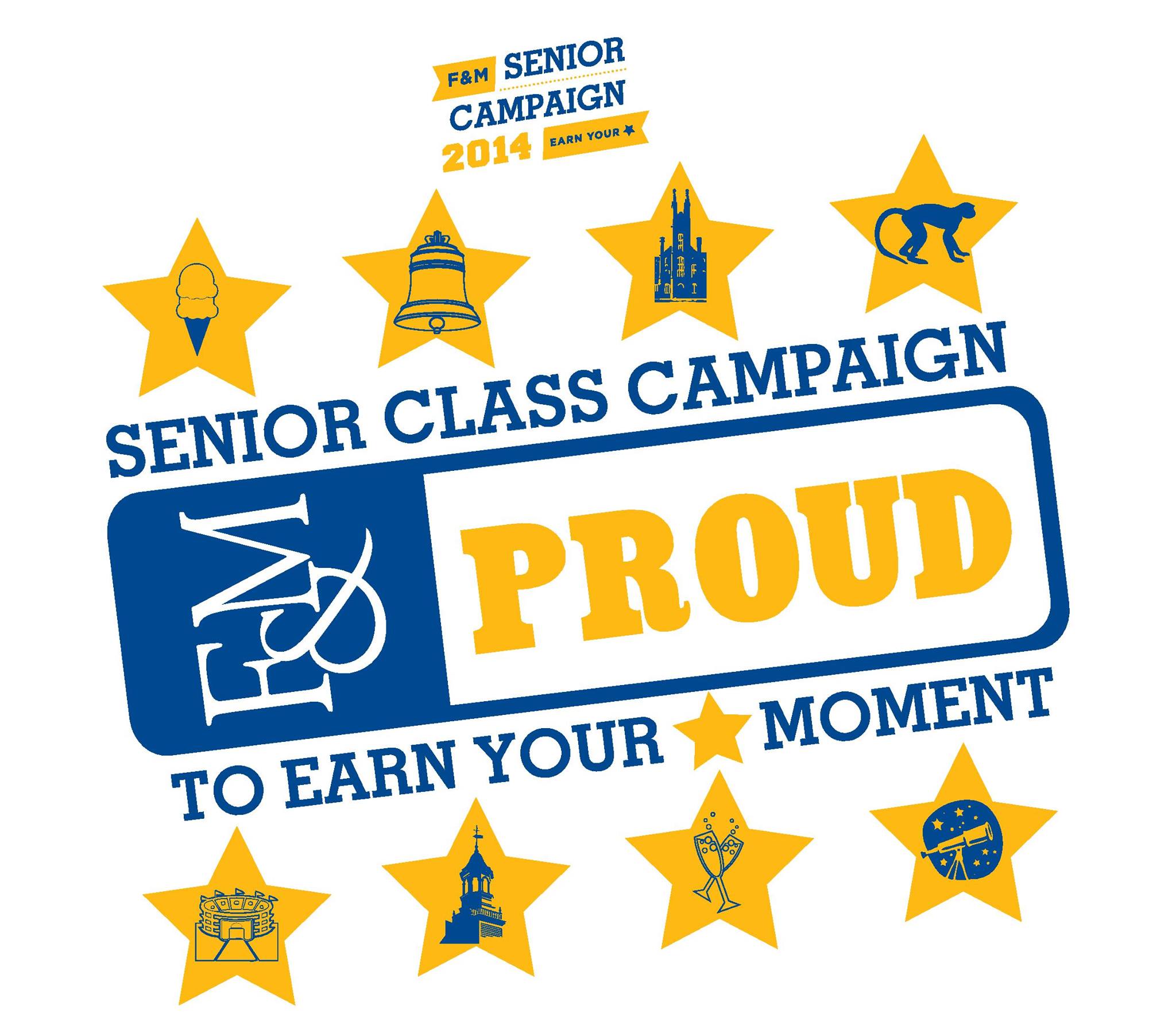 2014 Senior Class Campaign Star Moment Logo