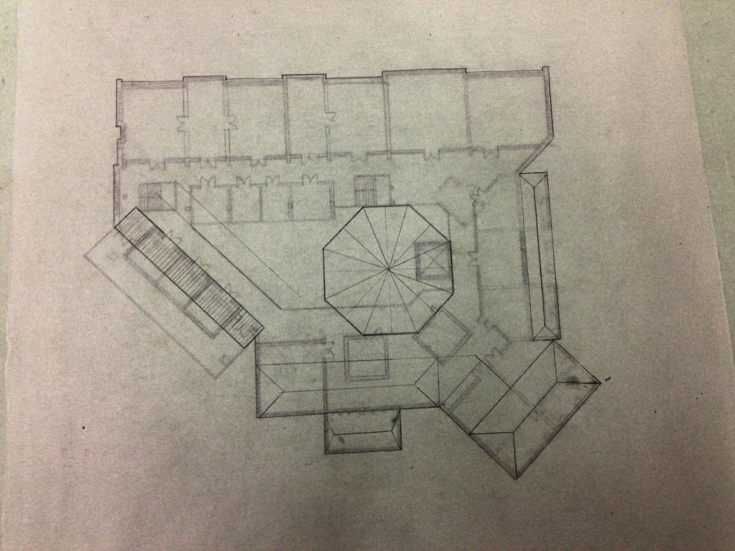 Hand-Drafted Building Plan