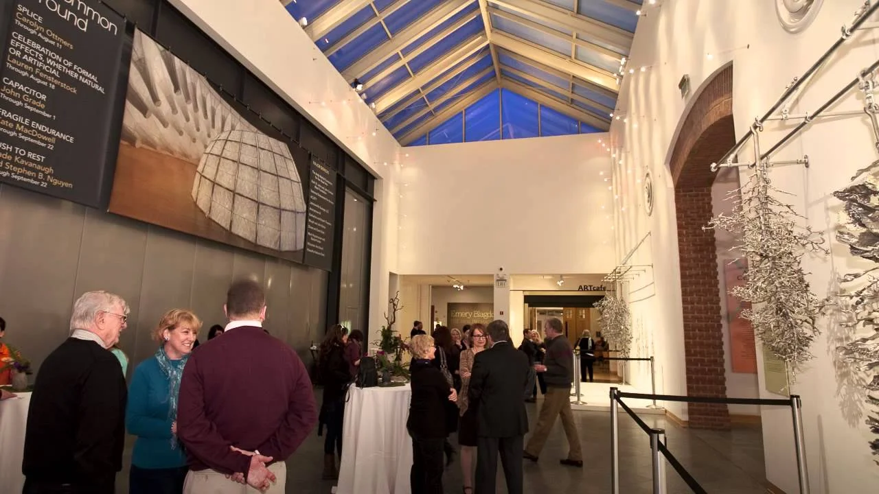 Inside the John Michael Kohler Arts Center in Wisconsin.
