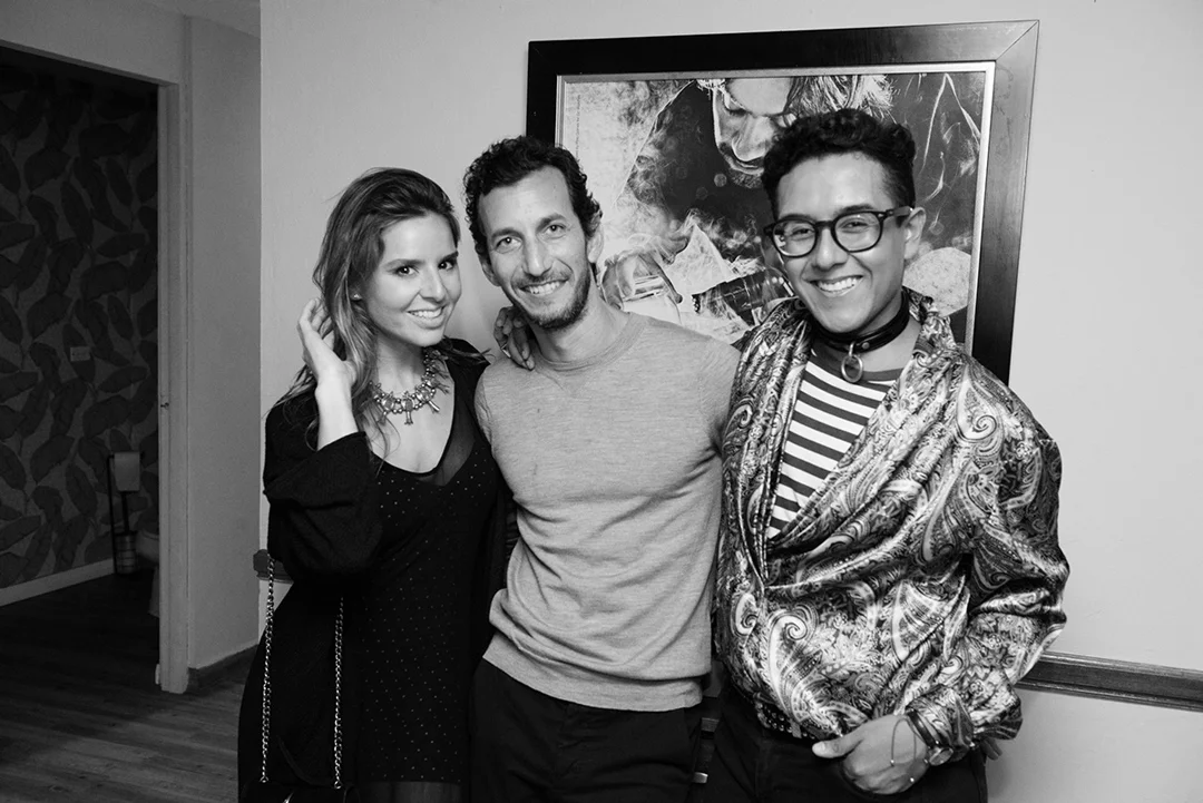 with my dears Carolina Iglesias and Elad Yahav from melissa shoes