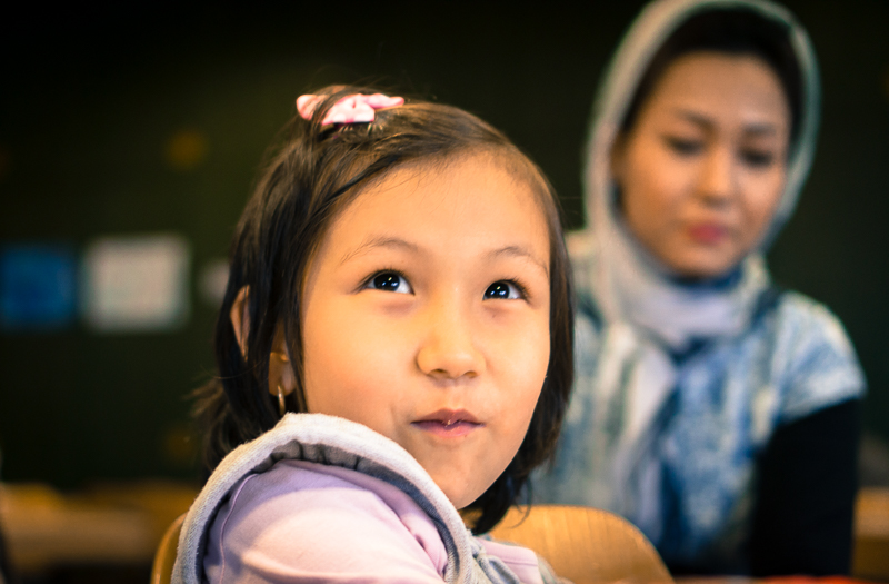 Hanie, 5, from Ghazni, Afghanistan